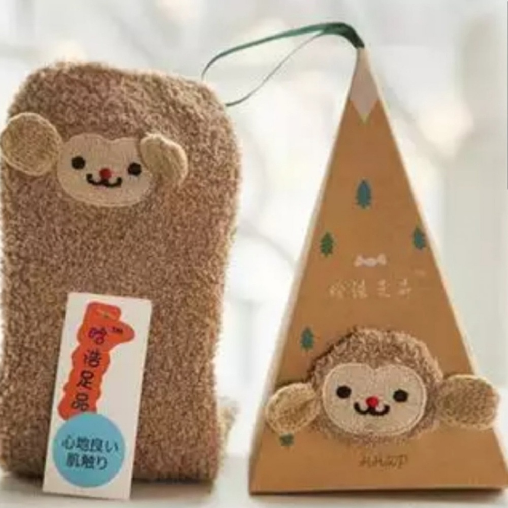 🦚Only 1 Left! Fuzzy Sock Ornaments